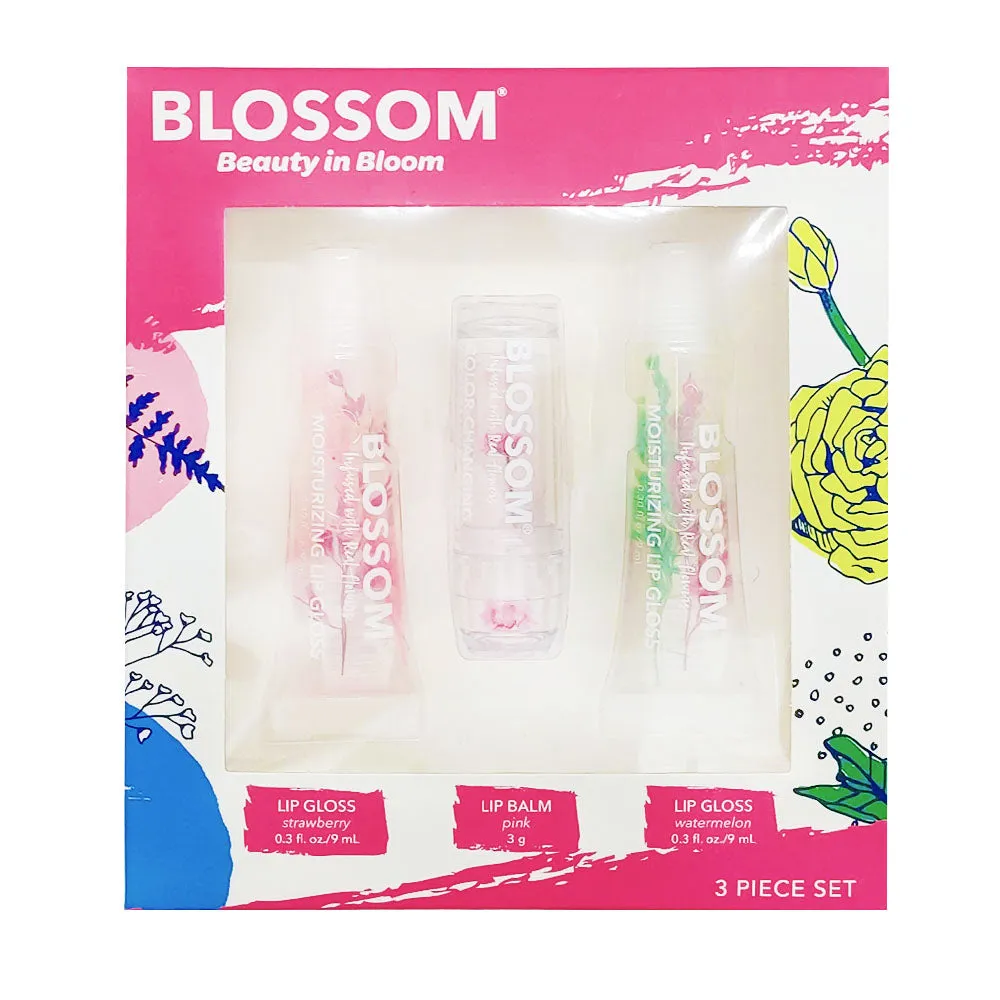 3 PC Gift Set | Lip Gloss, Lip Balm, Lip Gloss