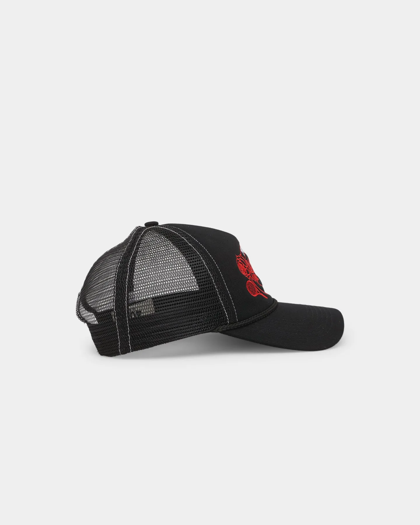 404 Premium Athletics Trucker Snapback Black