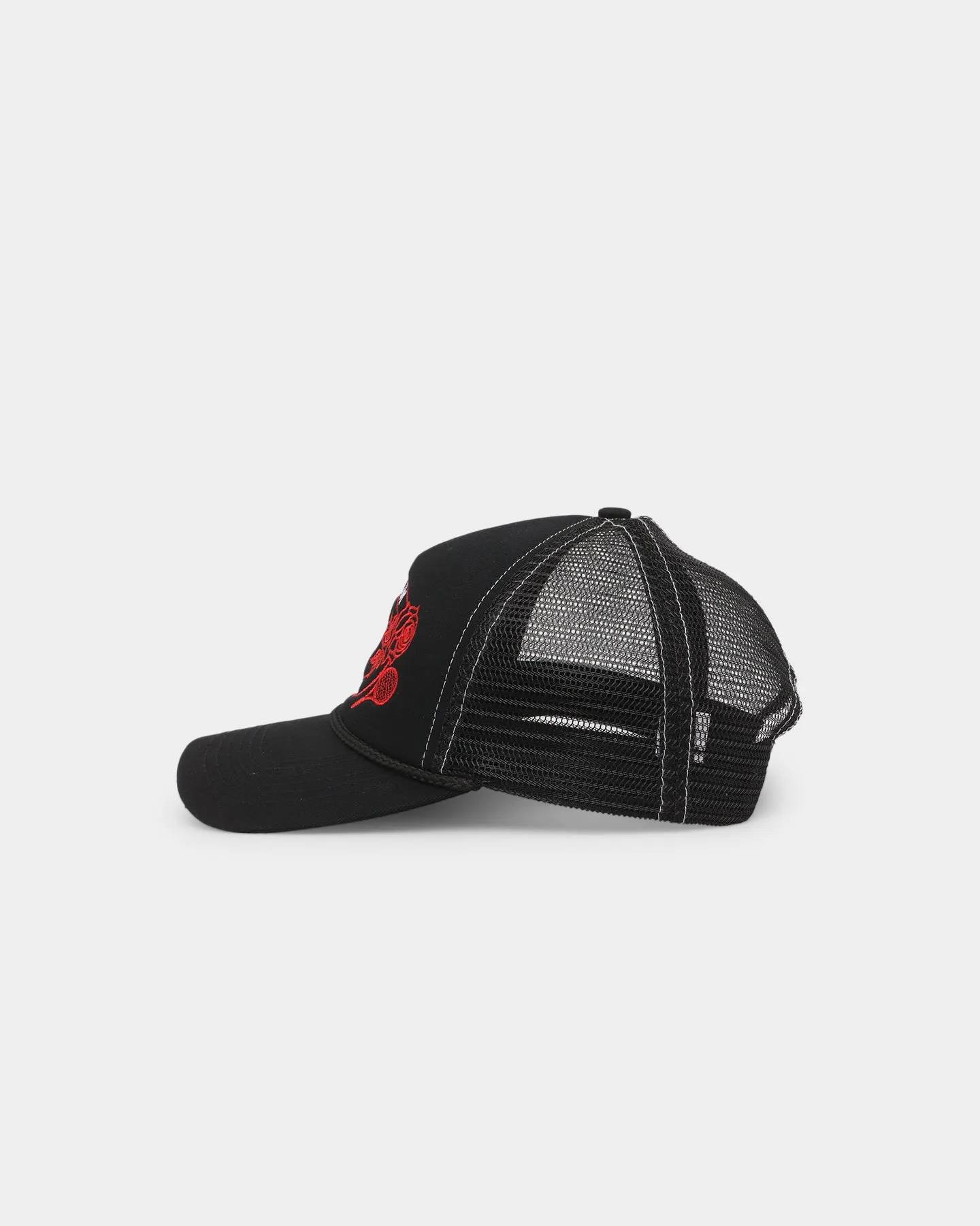 404 Premium Athletics Trucker Snapback Black