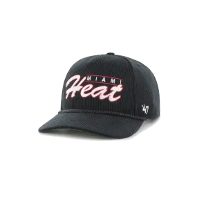 '47 Brand Miami HEAT Doubleheader Hitch Snapback