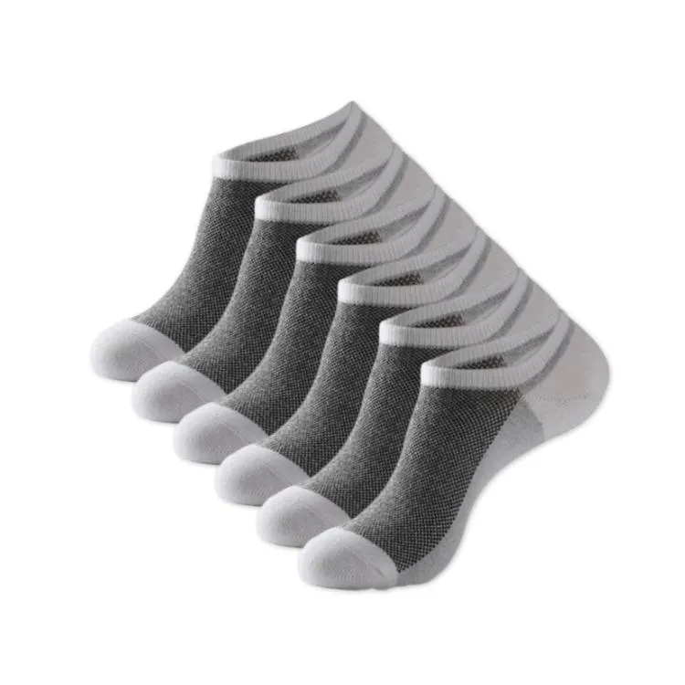 6 Pack Mens No Show Socks Invisible Socks