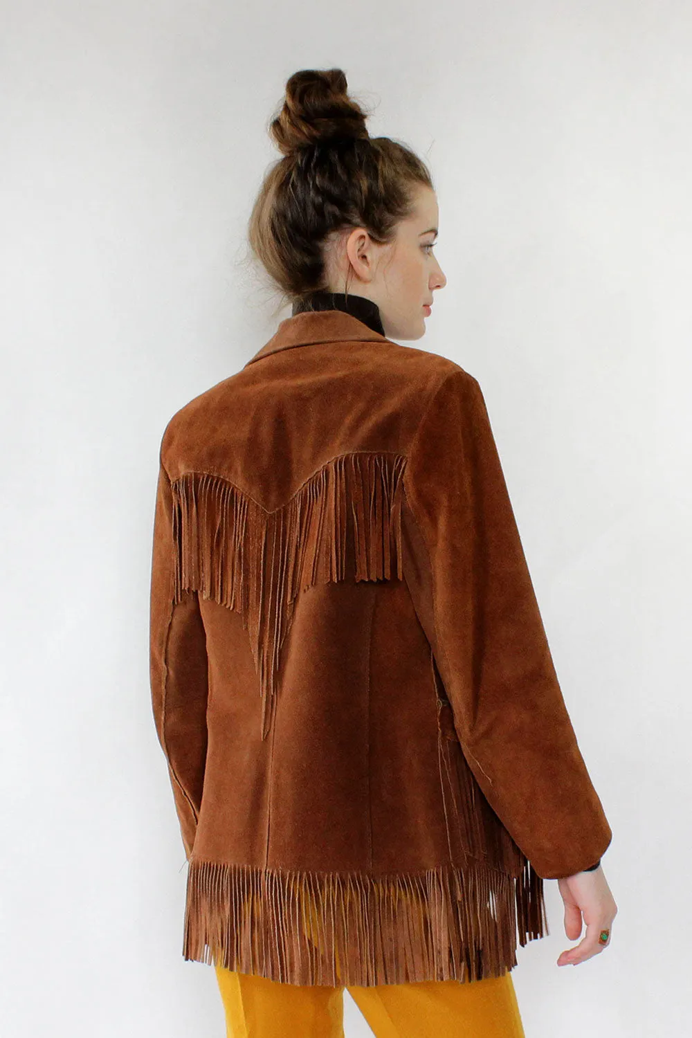 70s Suede Pioneer Jacket S/M