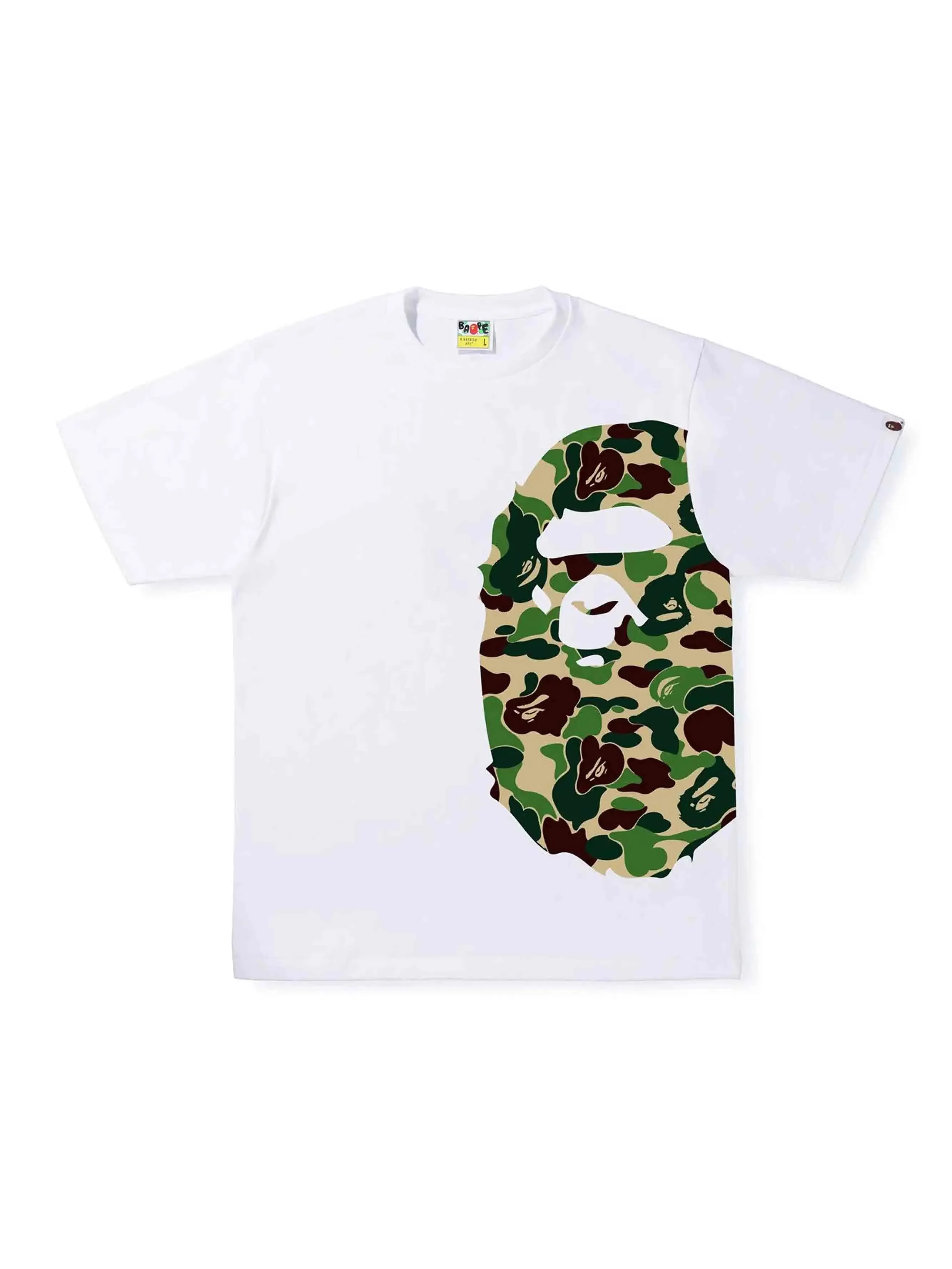 A Bathing Ape ABC CAMO Side Big Ape Head Tee