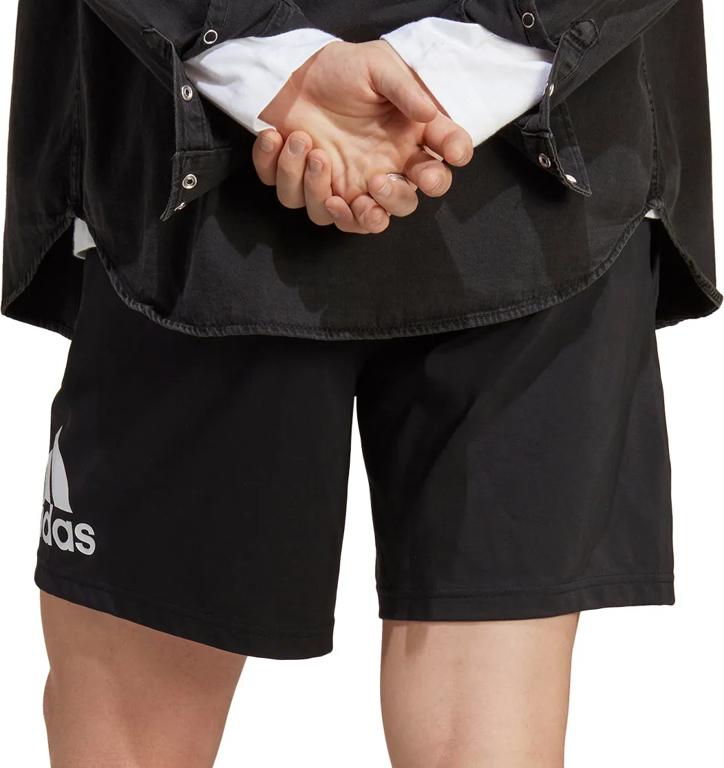 adidas Essentials Logo Mens Shorts - Black