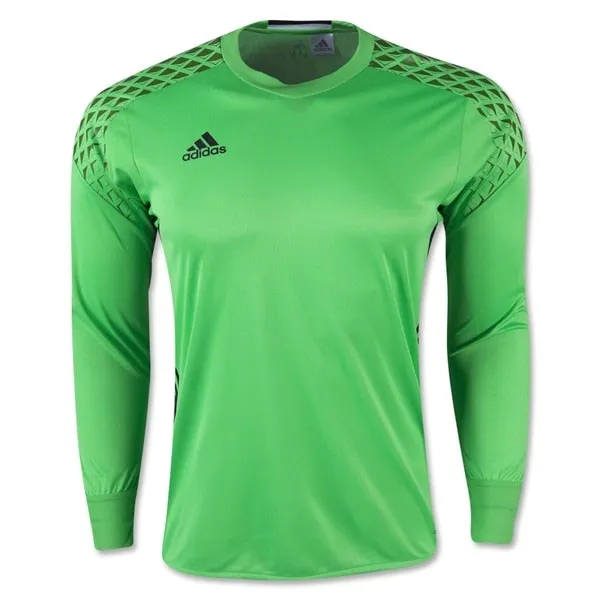 adidas Kids Onore 16 Goalkeeper Jersey Solar Lime/Raw Lime/Black