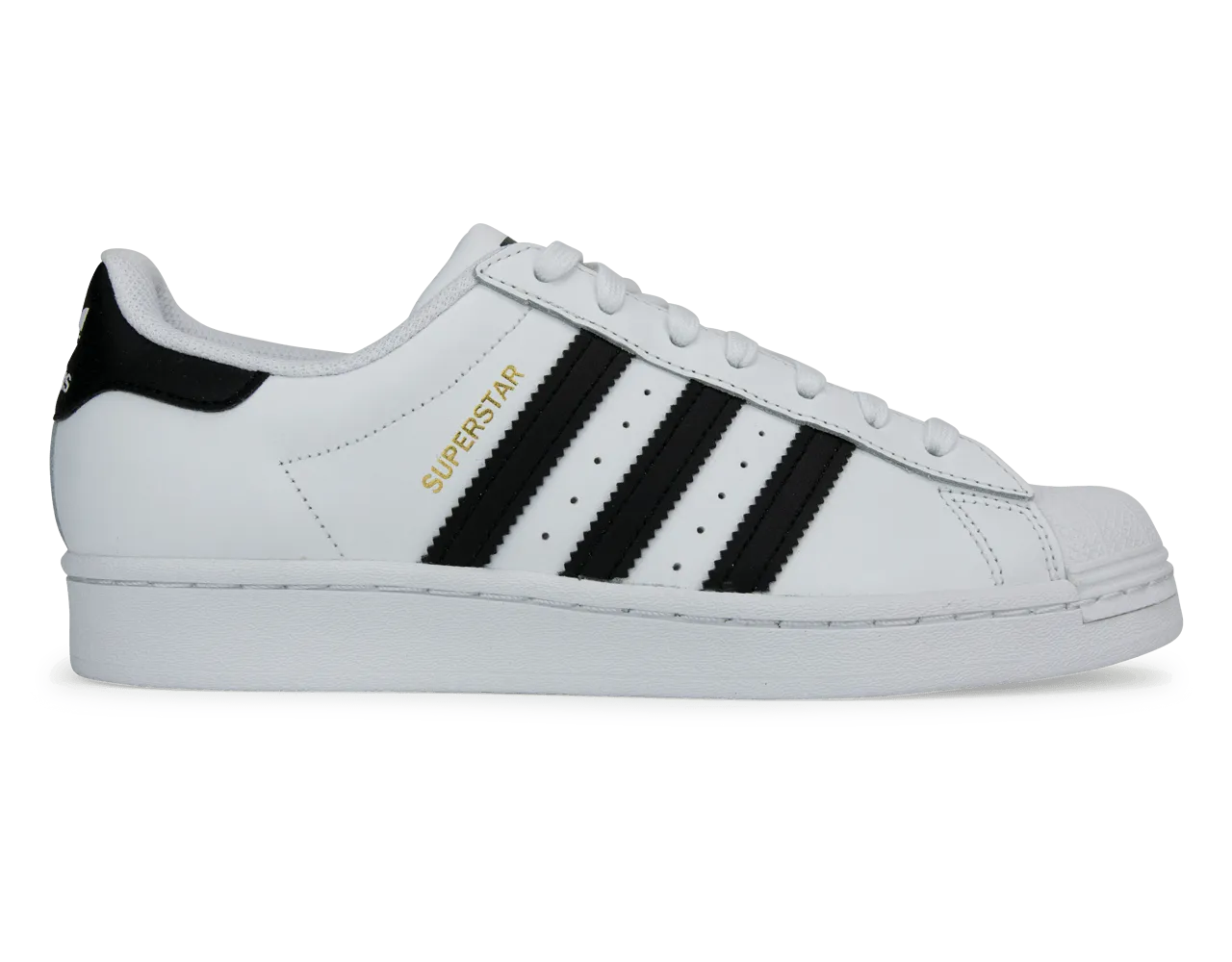 adidas Kids Superstar Shoes Black/White