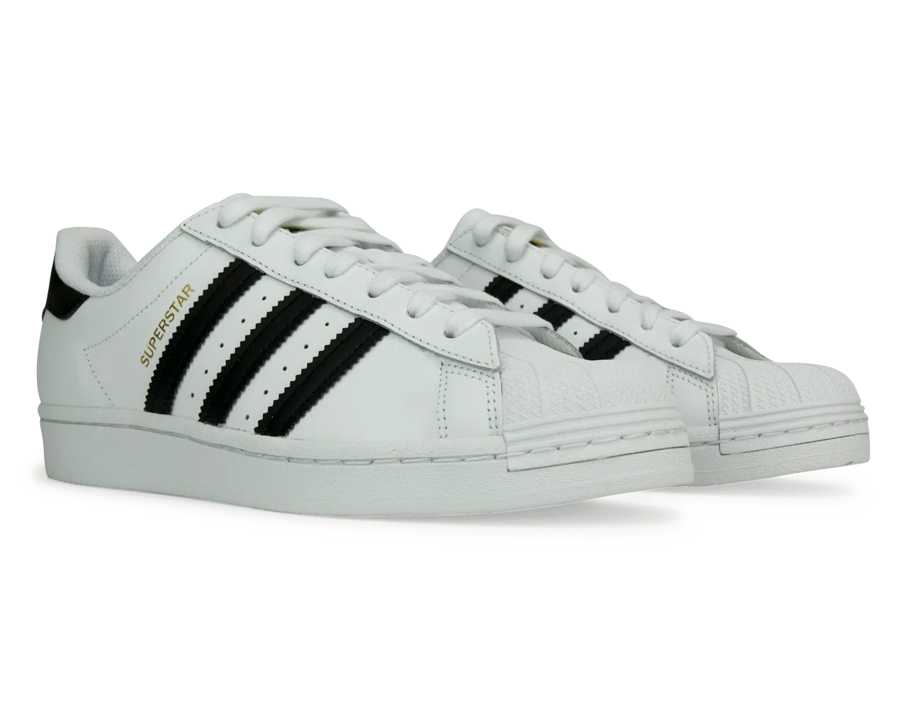 adidas Kids Superstar Shoes Black/White