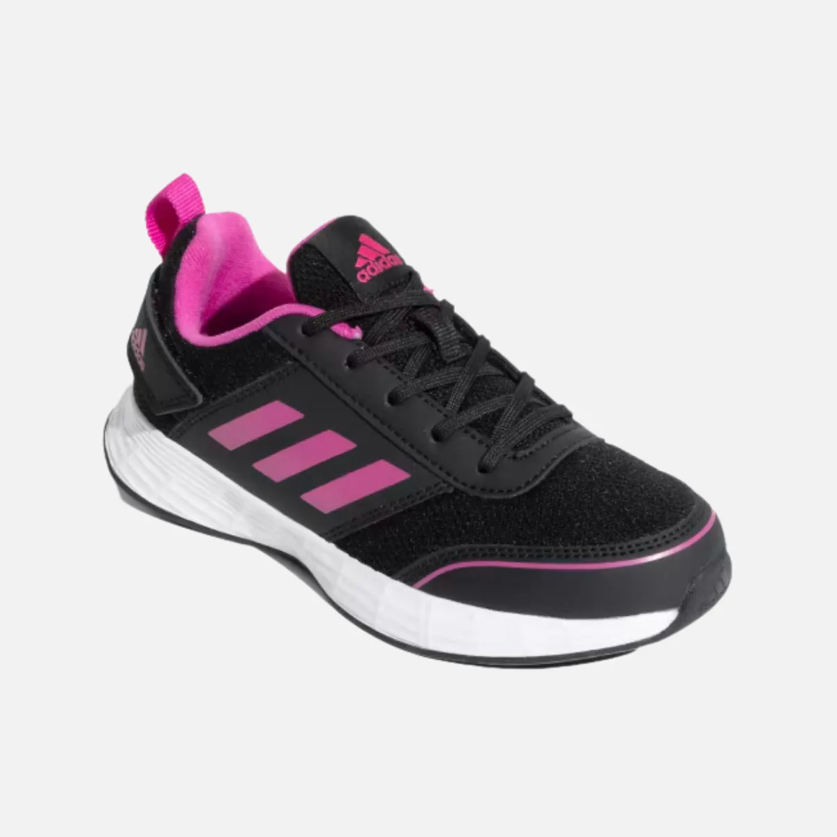 Adidas Sportswear PACERANGER 1.0 K Kids Unisex Shoes BOY AND GIRL (4-7 YEAR) -Core Black/Lucid Fuchsia