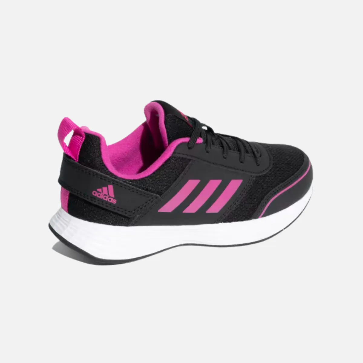 Adidas Sportswear PACERANGER 1.0 K Kids Unisex Shoes BOY AND GIRL (4-7 YEAR) -Core Black/Lucid Fuchsia