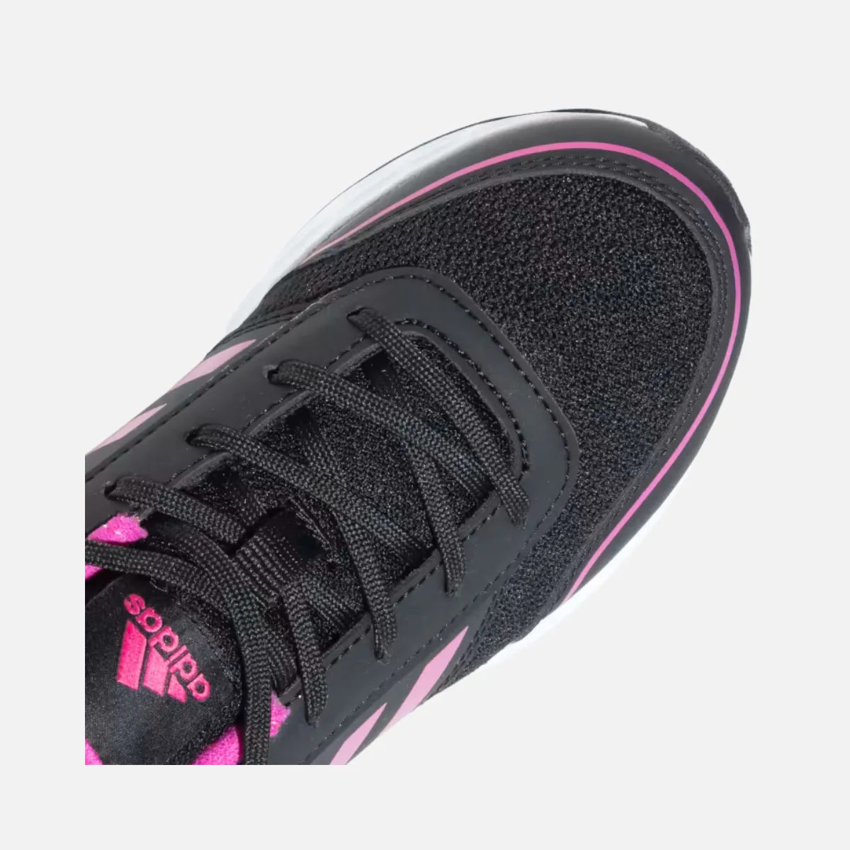 Adidas Sportswear PACERANGER 1.0 K Kids Unisex Shoes BOY AND GIRL (4-7 YEAR) -Core Black/Lucid Fuchsia