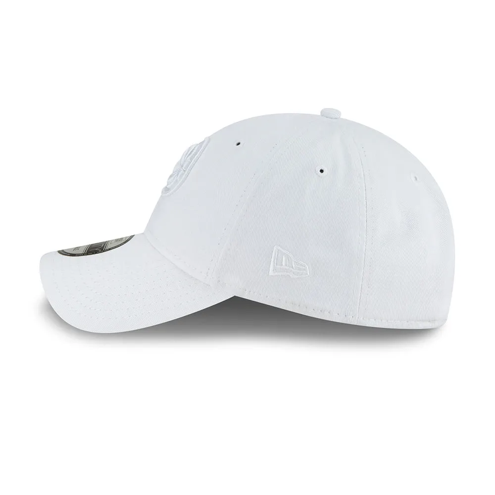 Adult Indiana Pacers Tonal Primary Logo Core Classic Tonal 9Twenty Hat in White by New Era