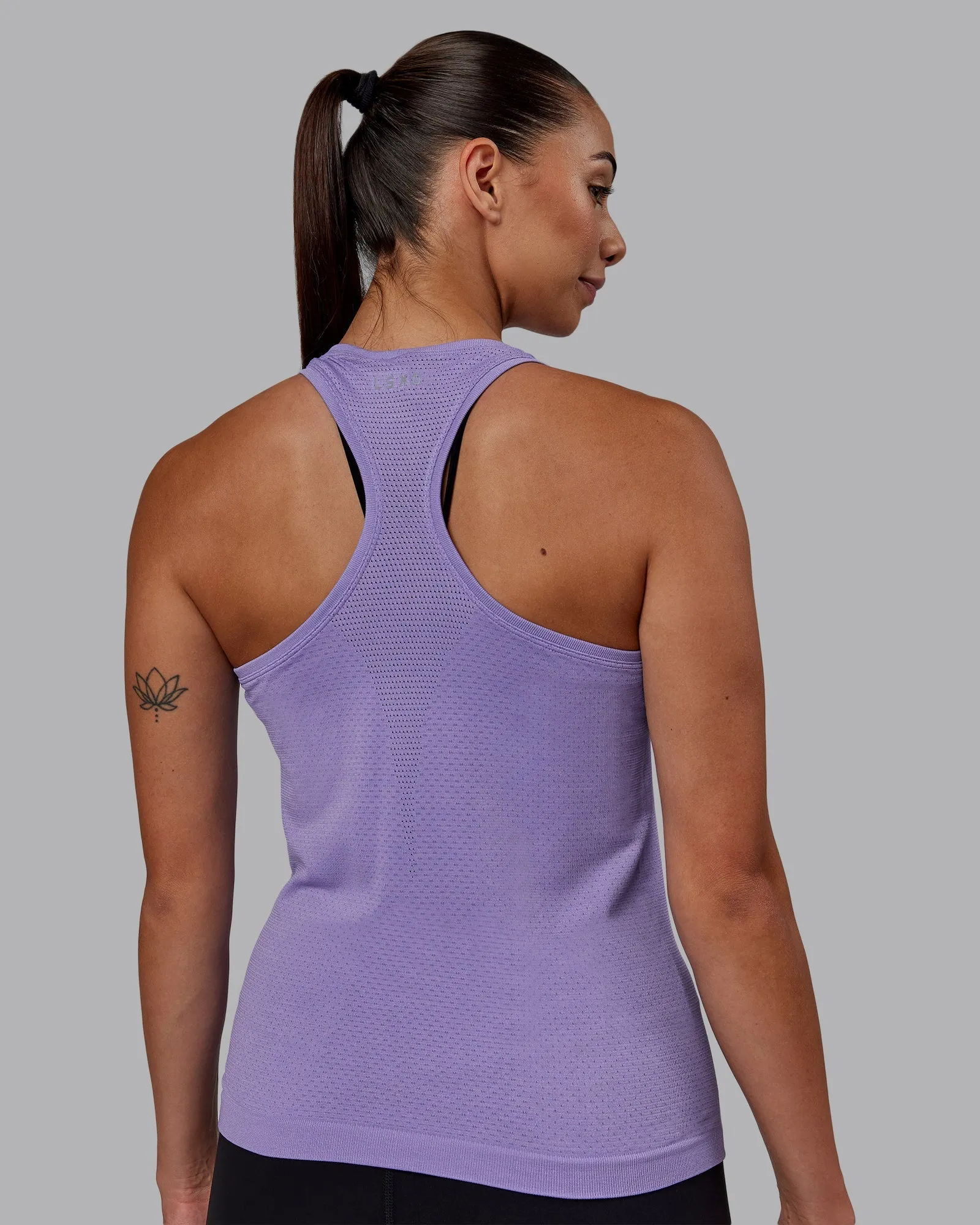 AeroFLX  Seamless Tank - Dahlia Purple Marl