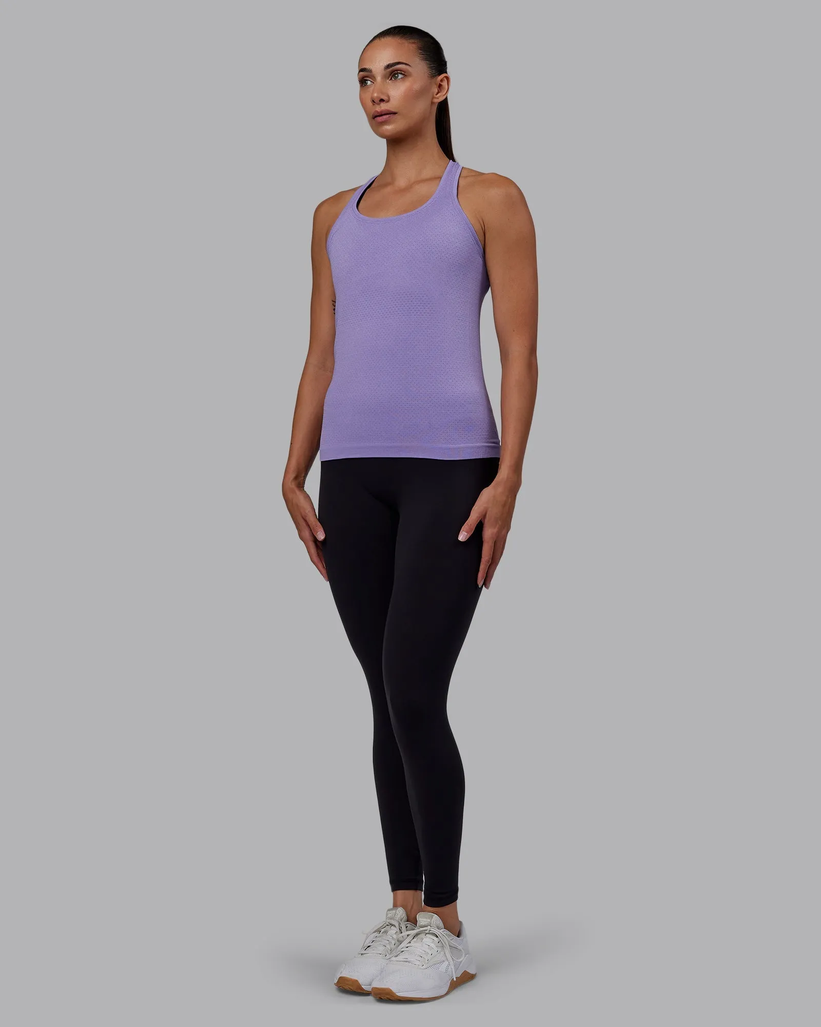 AeroFLX  Seamless Tank - Dahlia Purple Marl