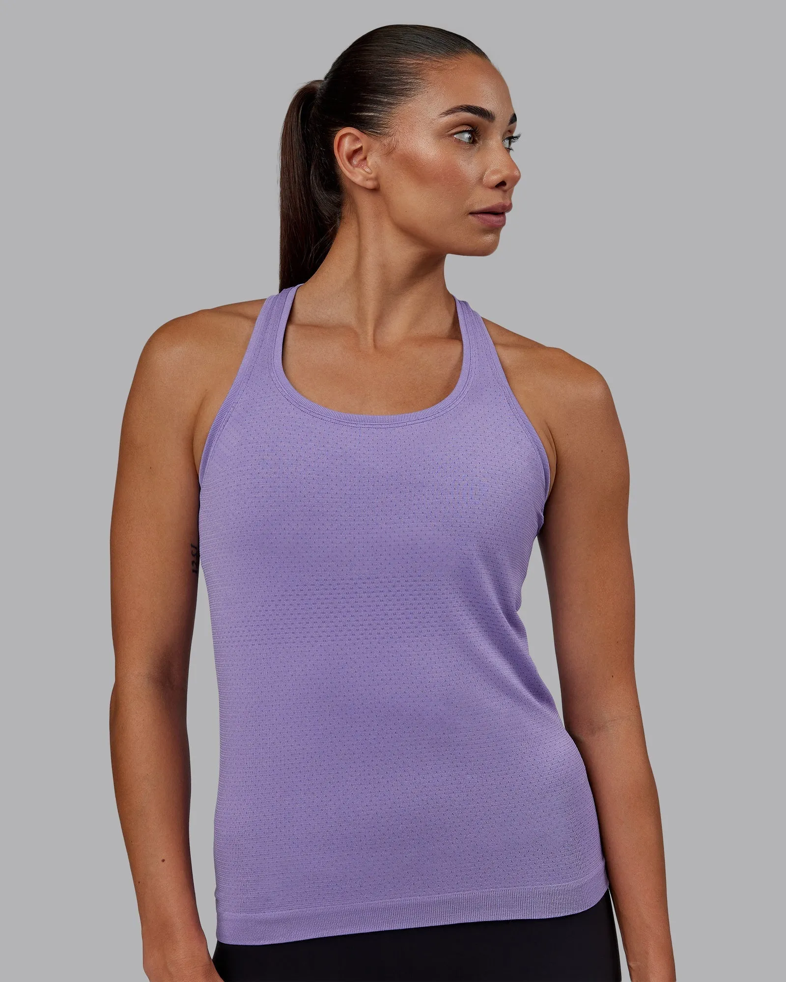 AeroFLX  Seamless Tank - Dahlia Purple Marl