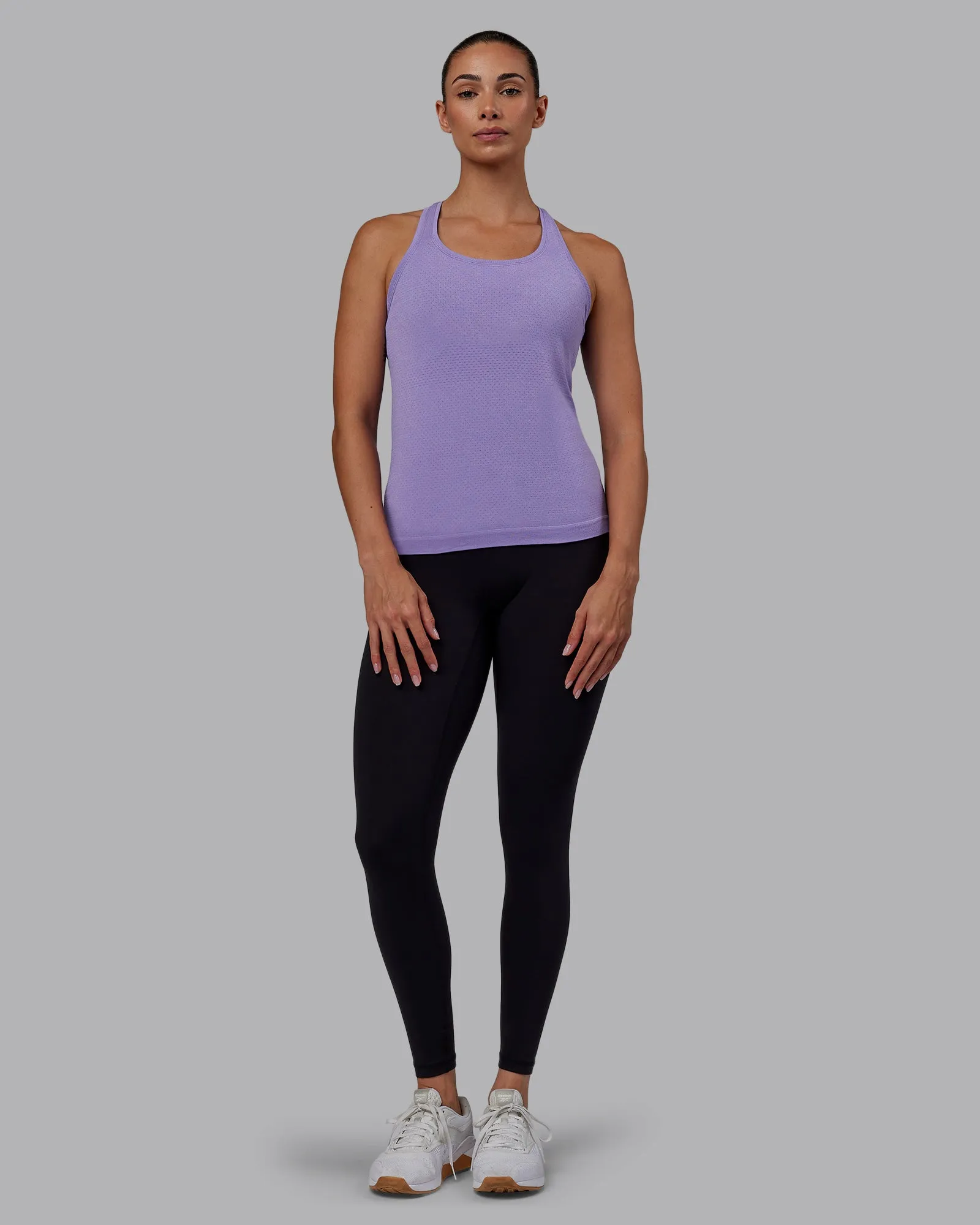 AeroFLX  Seamless Tank - Dahlia Purple Marl