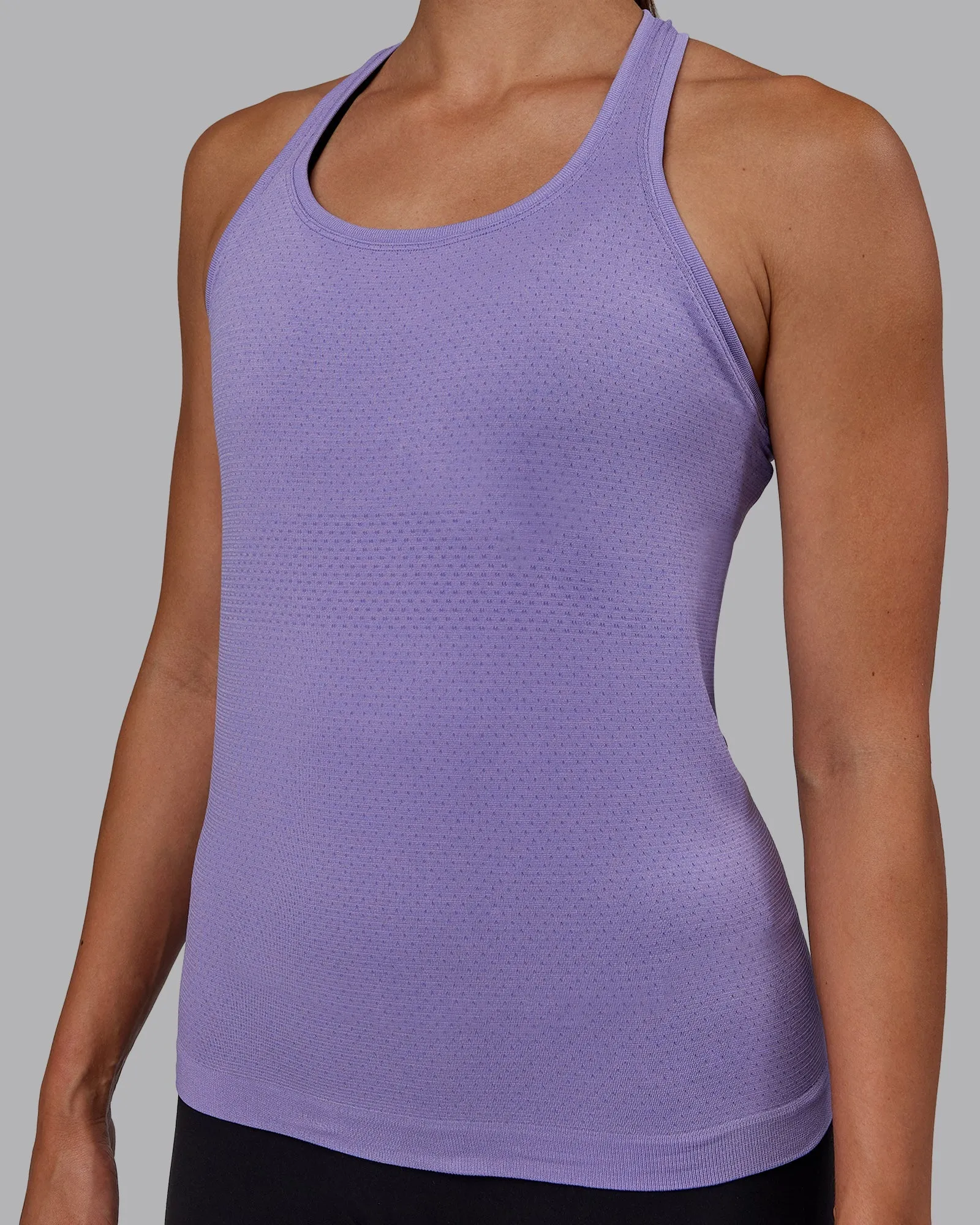 AeroFLX  Seamless Tank - Dahlia Purple Marl