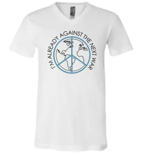 Against the next war Unisex V-Neck