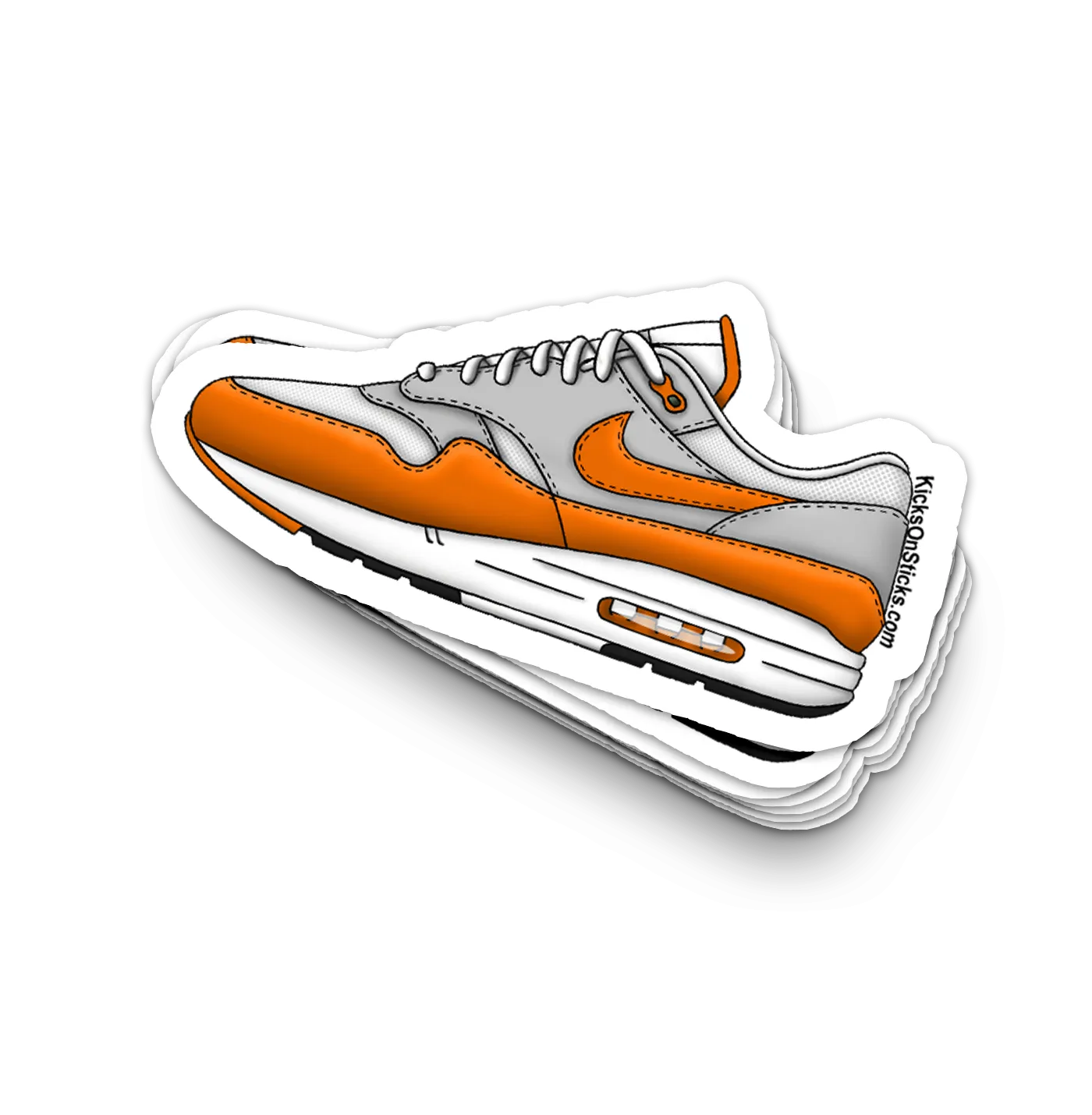 Air Max 1 "Magma Orange" Sneaker Sticker