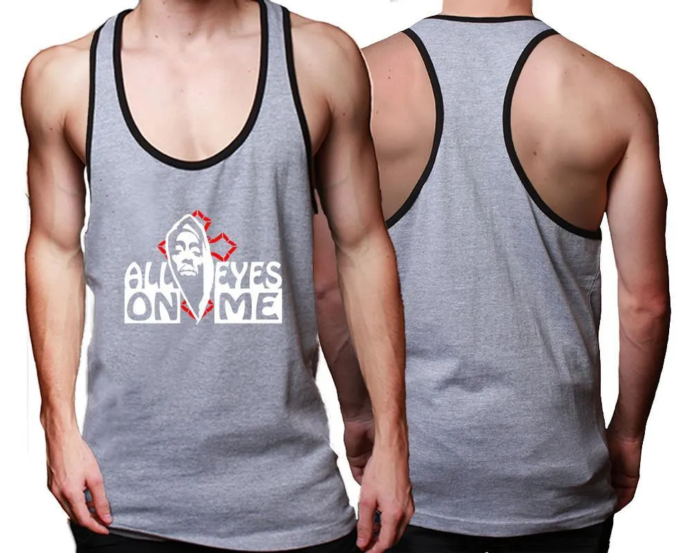 All Eyes On Me Racerback Tank Top for Man