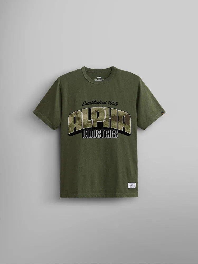 ALPHA CAMO LOGO TEE