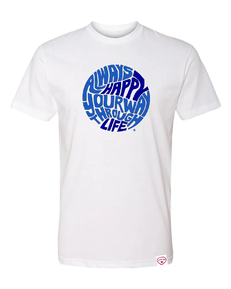 Always Happy Life Circle T-Shirt