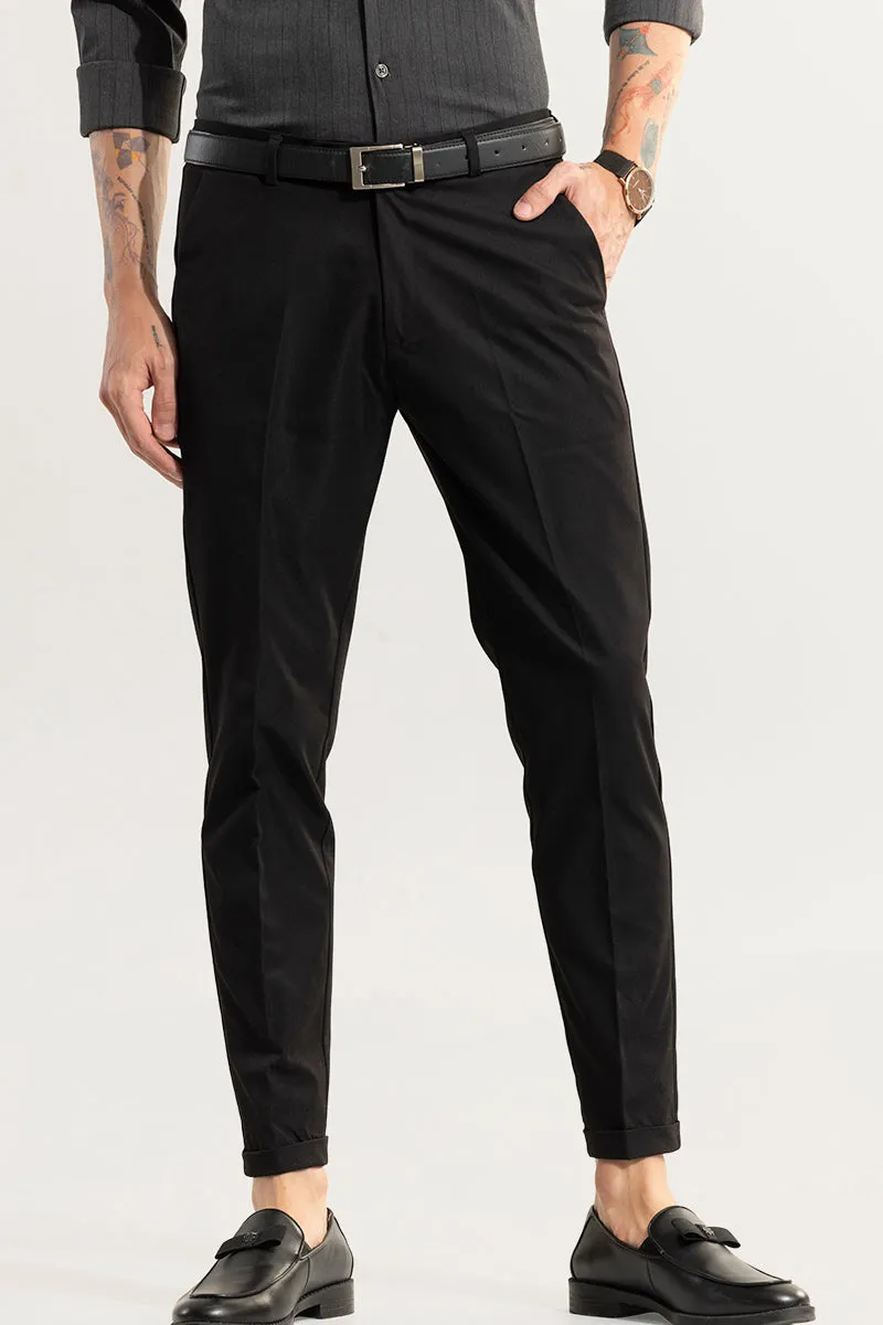 American Fold Black Chino