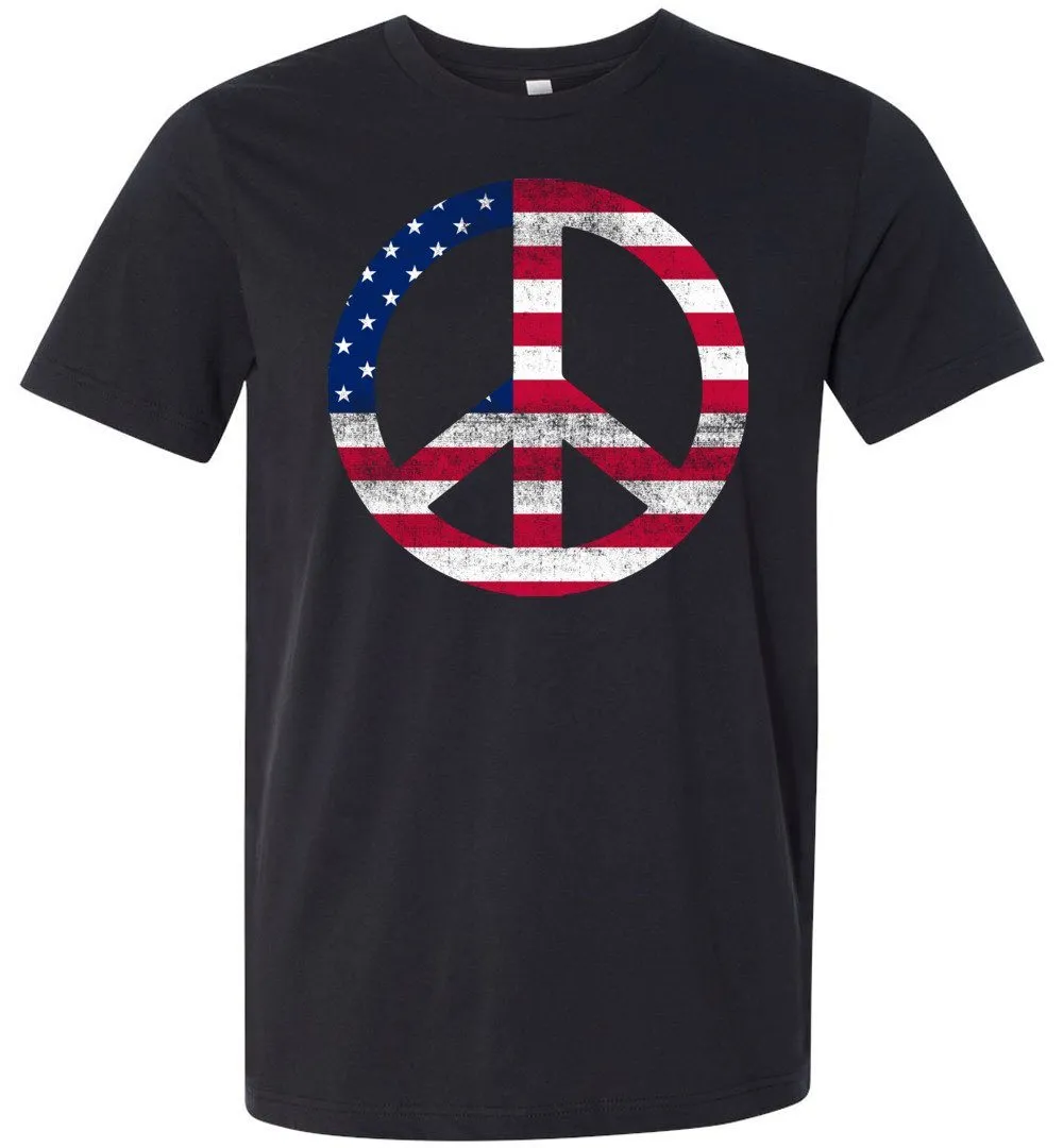 American Peace Sign T-shirts