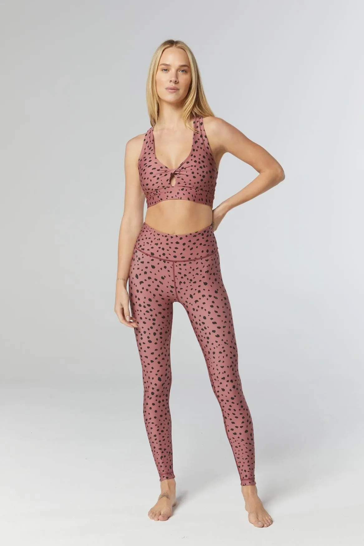 Aria Reversible Legging Seeing Spots