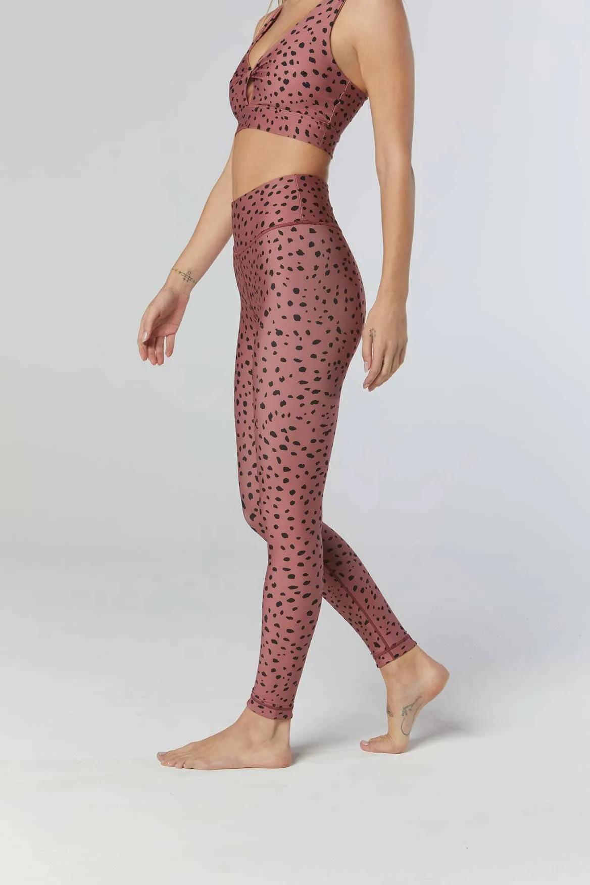 Aria Reversible Legging Seeing Spots