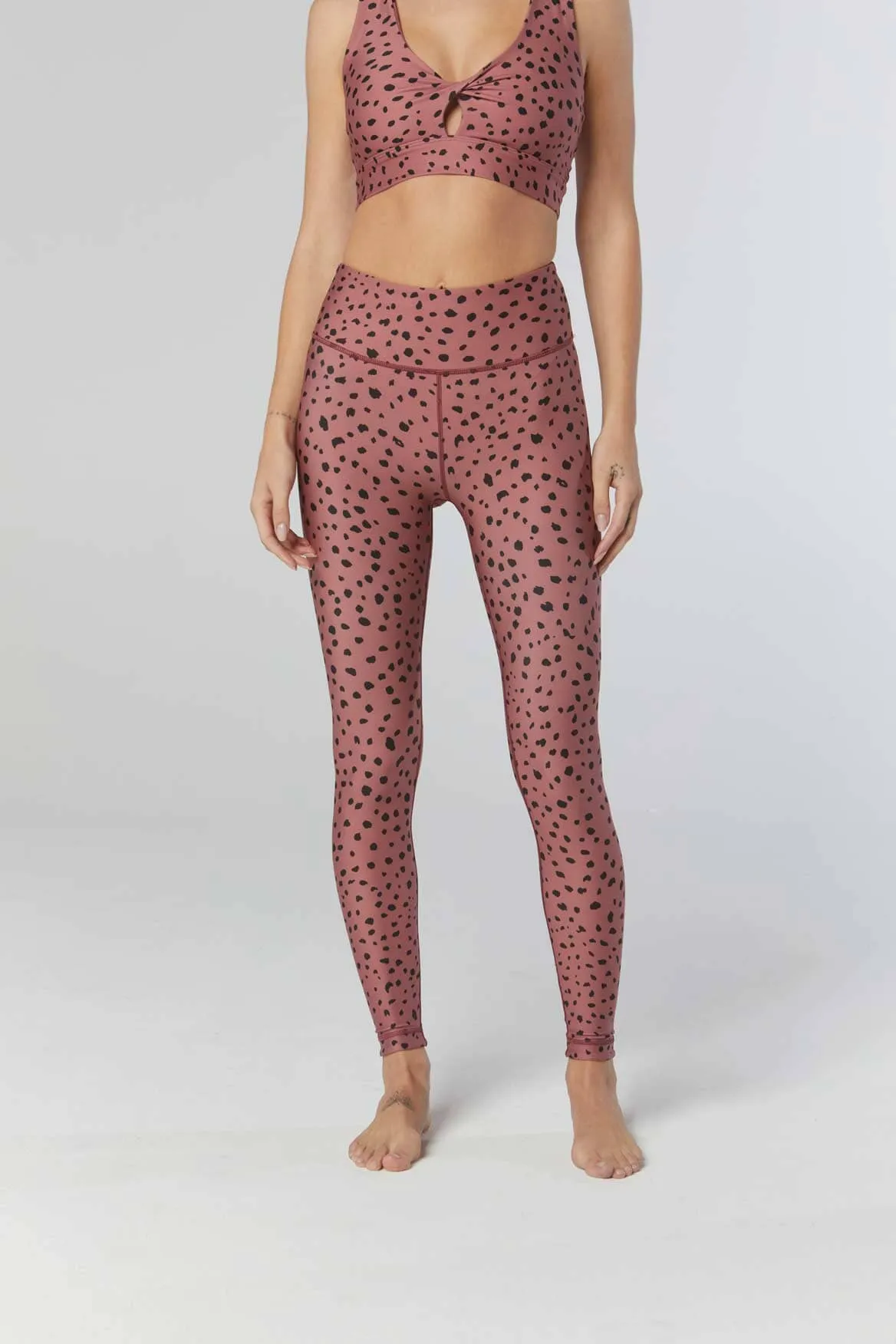 Aria Reversible Legging Seeing Spots