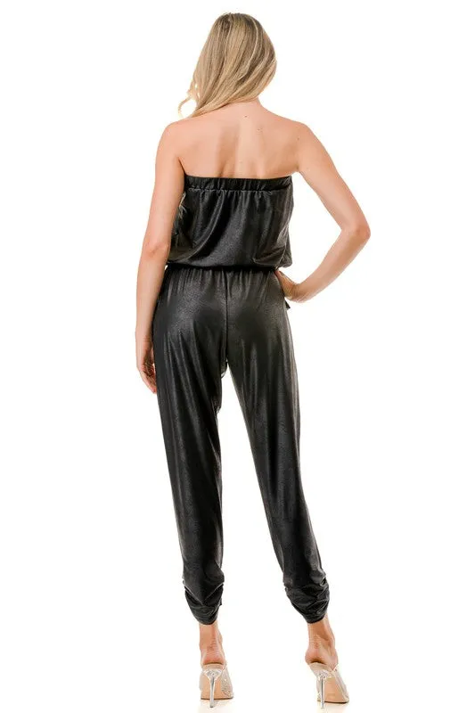 Ariella Keyhole Jogger Leg Jumpsuit