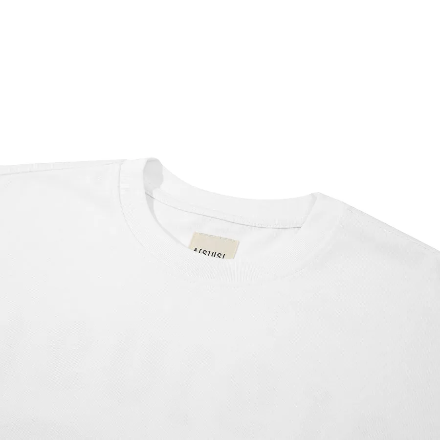 A[S]USL KIDS ASUSL HAND WRITE LOGO TEE-WHITE