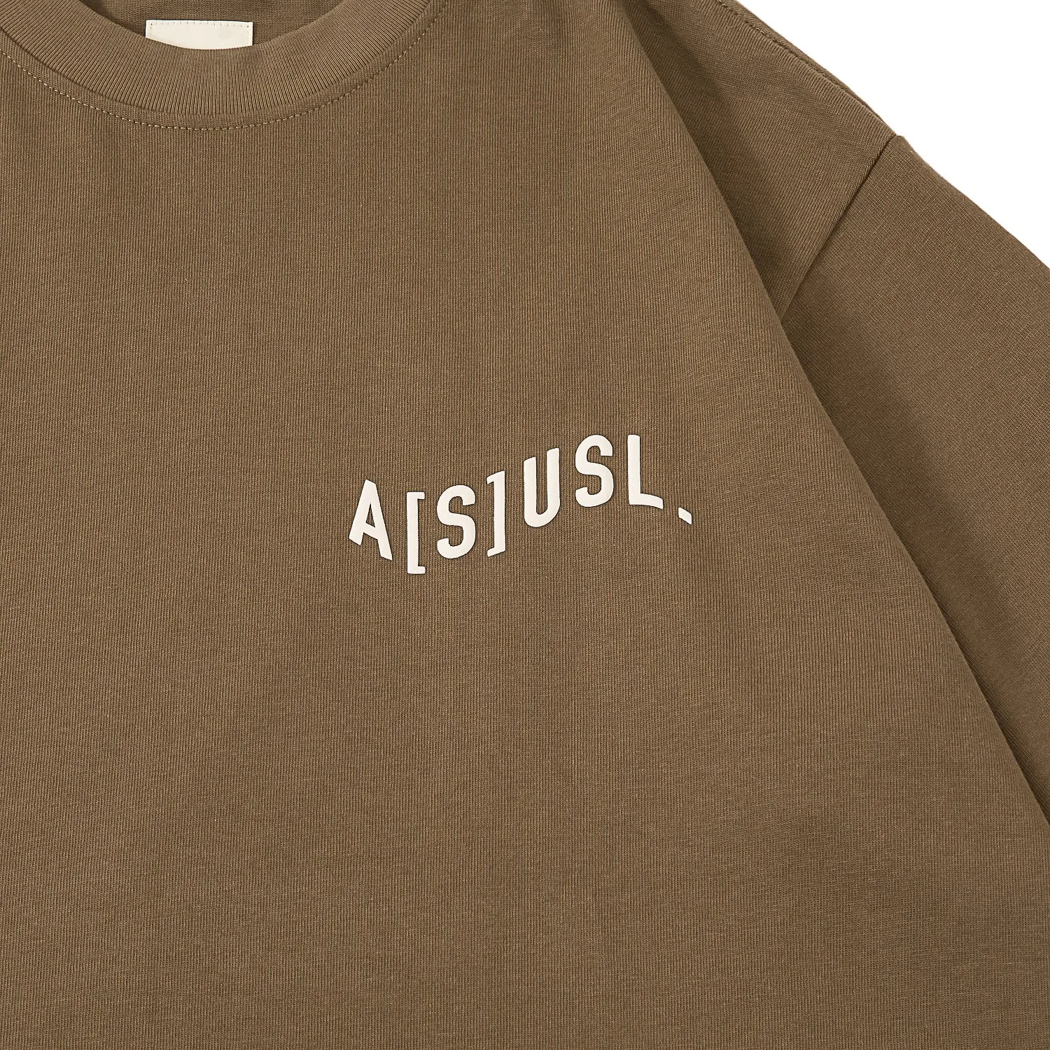 A[S]USL KID'S ASUSL WAVE LOGO TEE-BROWN