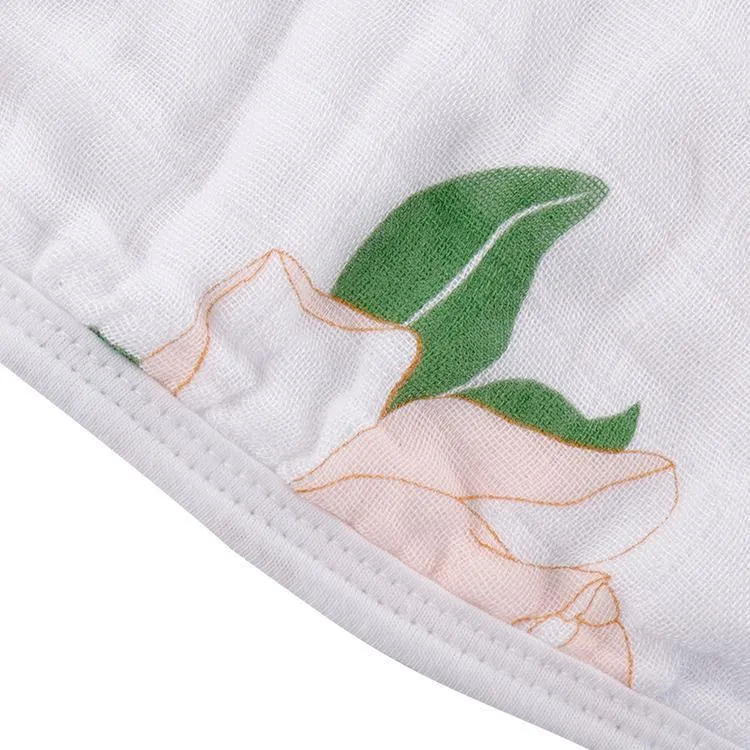 Baby Burp Cloth & Bib Combo: Southern Magnolia