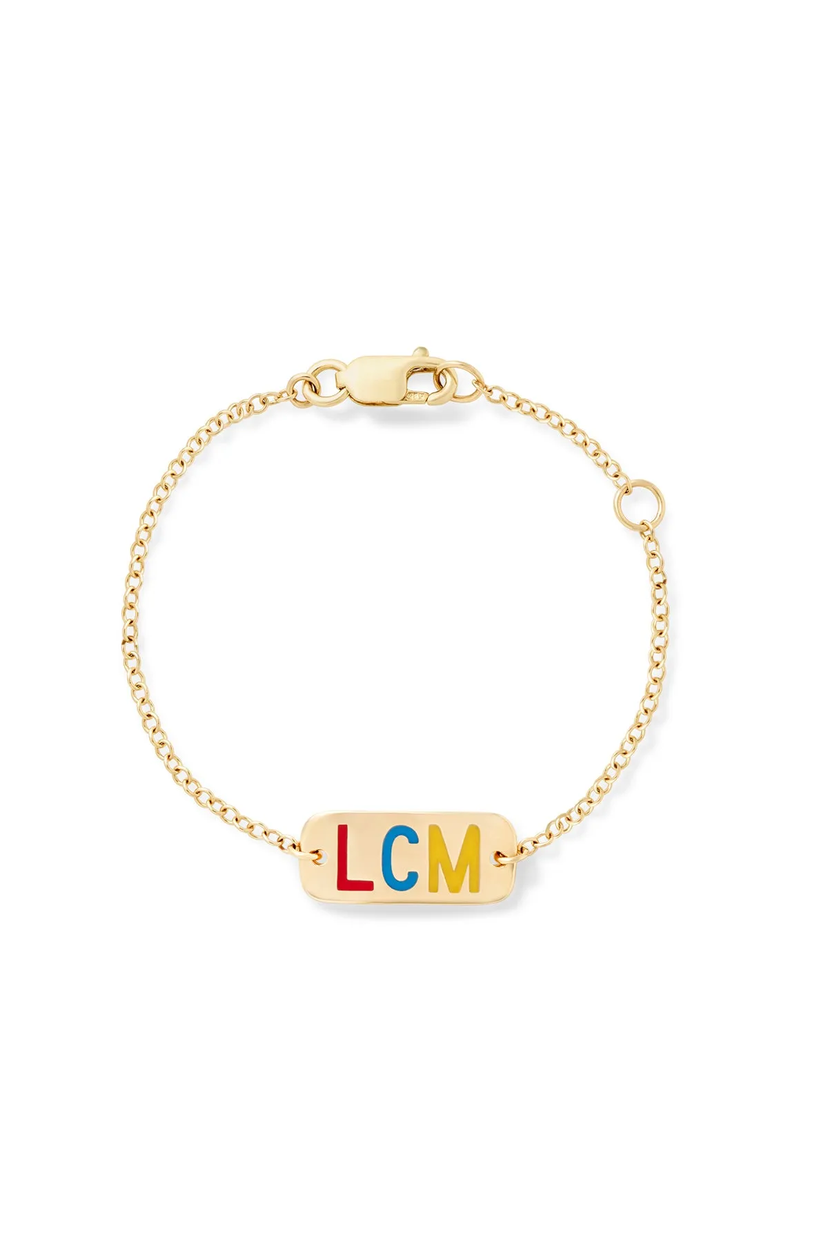 Baby Enamel ID Bracelet