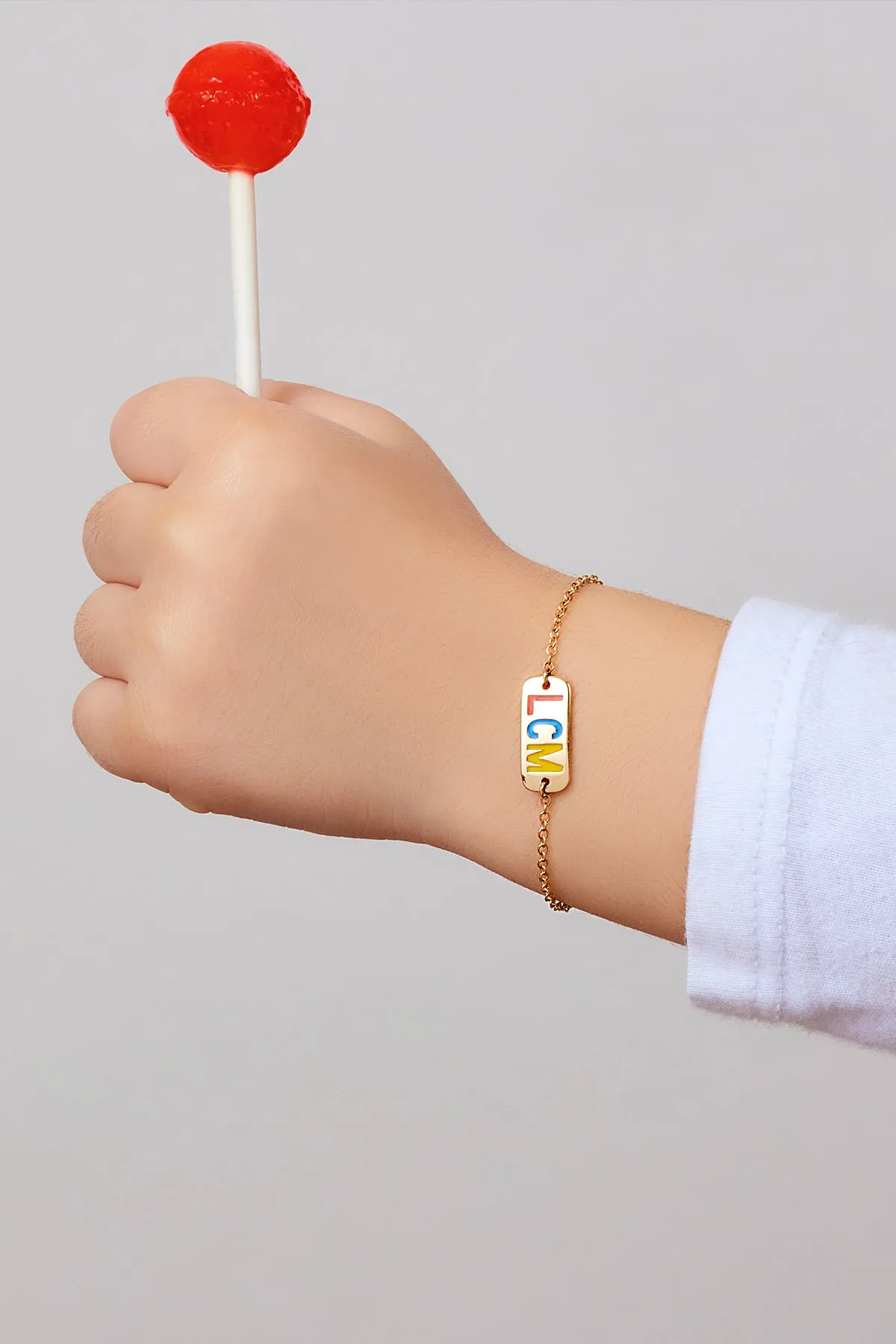 Baby Enamel ID Bracelet