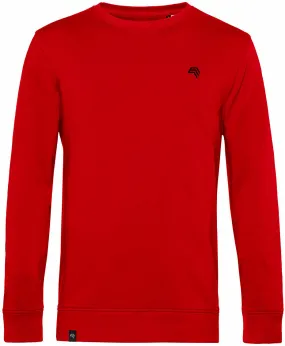 BAC U31B ― Weiches Unisex Bio-Baumwolle Sweatshirt - Rot