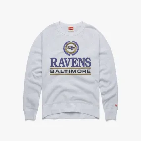 Baltimore Ravens Crest Crewneck