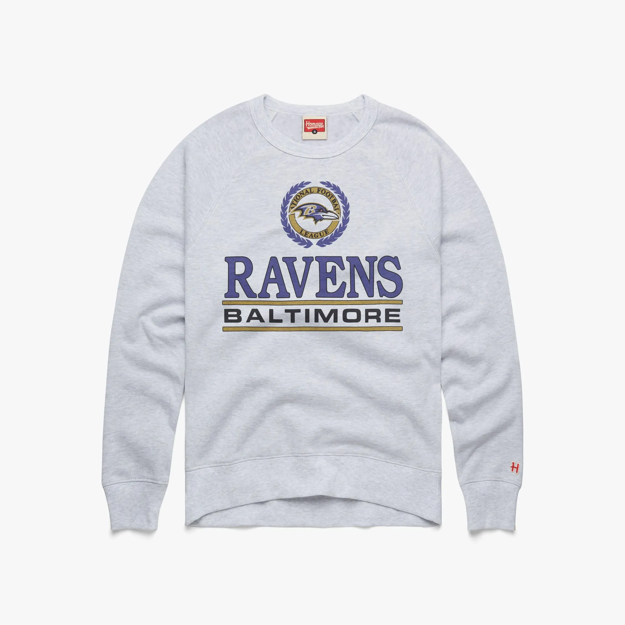 Baltimore Ravens Crest Crewneck