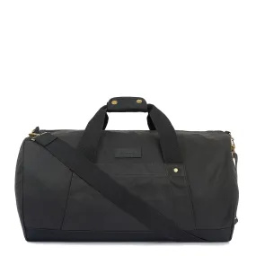 Barbour Explorer Wax Duffle Bag Classic Black