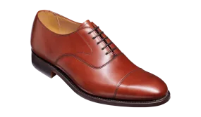 Barker Malvern toe- cap Oxford  Shoe - Rosewood Calf