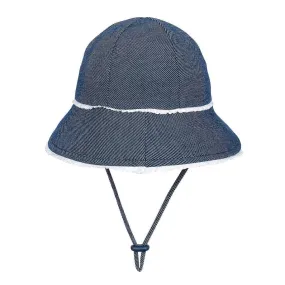 Bedhead - Baby Ruffle Trim Bucket Hat Denim