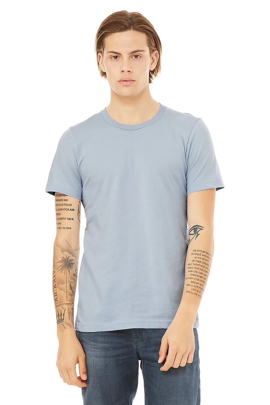 BELLA  3001 UNISEX JERSEY SHORT SLEEVE TEE ( XS - XL)