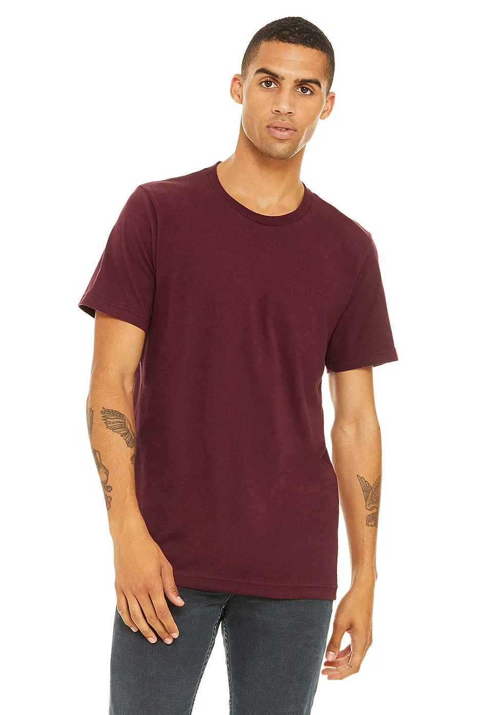 BELLA  3001 UNISEX JERSEY SHORT SLEEVE TEE ( XS - XL)