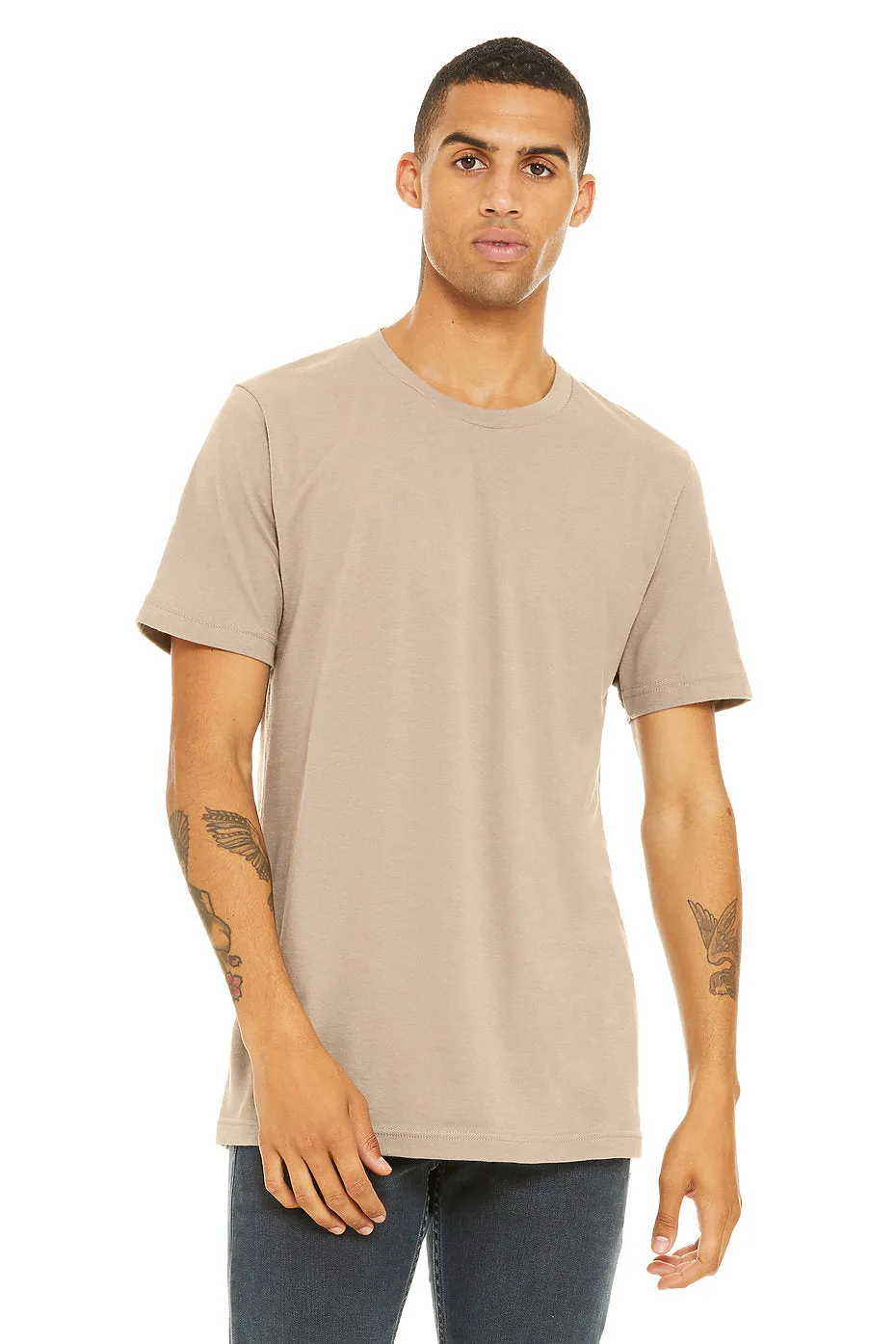 BELLA  3001 UNISEX JERSEY SHORT SLEEVE TEE ( XS - XL)