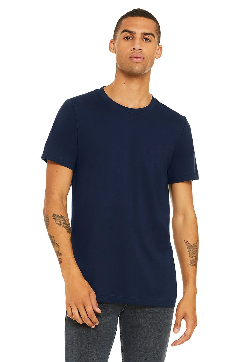 BELLA  3001 UNISEX JERSEY SHORT SLEEVE TEE ( XS - XL)