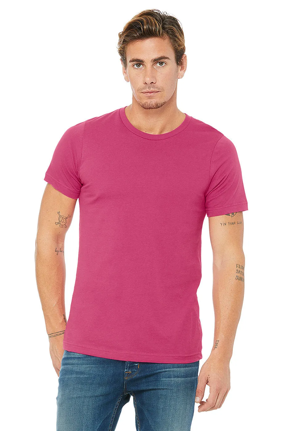 BELLA  3001 UNISEX JERSEY SHORT SLEEVE TEE ( XS - XL)