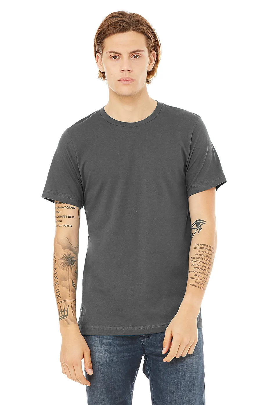 BELLA  3001 UNISEX JERSEY SHORT SLEEVE TEE ( XS - XL)