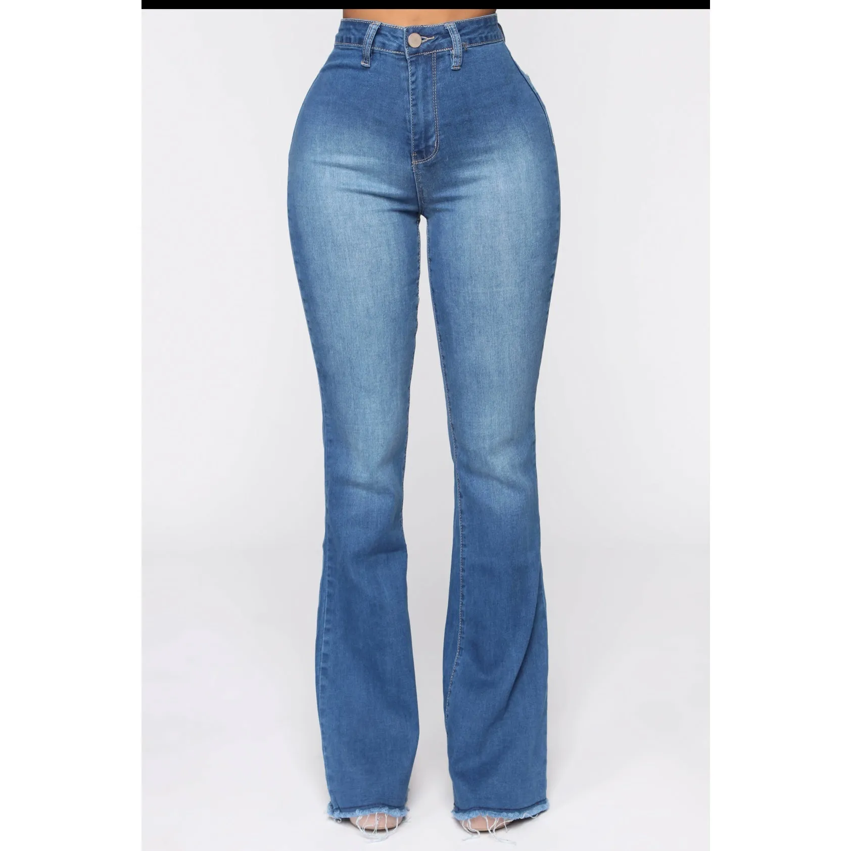 Bellbottom High Waisted Jeans