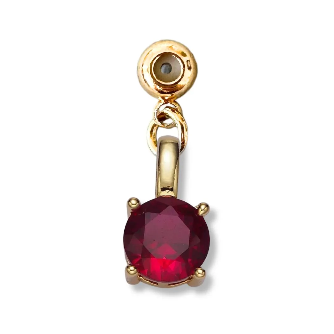 Birthstone Drop Charm - Kinsey Charm Bar